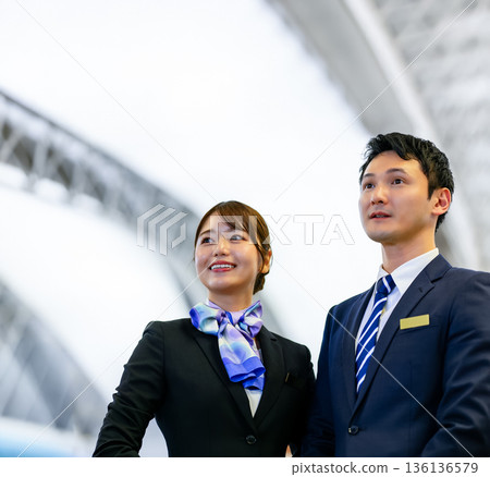 機場工作人員對未來的展望 ■拍攝合作:關西國際機場(KIX) 機場工作人員對未來的展望 ■拍攝合作:關西國際機場(KIX) 136136579