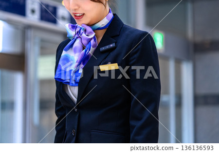 機場女工作人員 ■攝影合作：關西國際機場（KIX） 136136593