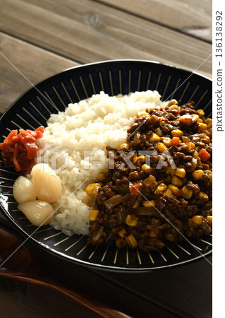 Corn Keema Curry 136138292