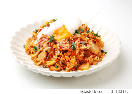 豬肉泡菜炒飯 136138382