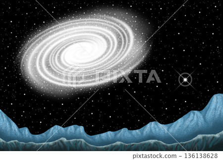 太空——螺旋星雲、星系、星空 136138628