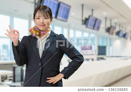 Counter and staff Counter and staff 136138885
