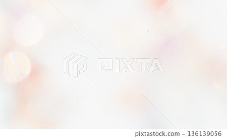 柔和的光球模糊漸層背景，膚色蒼白米色，美麗動人。 136139056