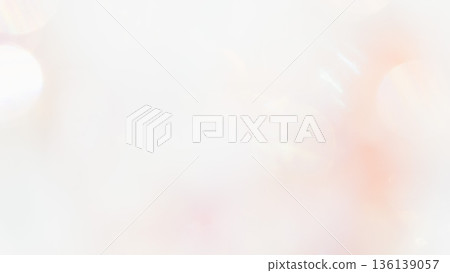 柔和的光球模糊漸層背景，膚色蒼白米色，美麗動人。 136139057