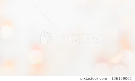 柔和的光球模糊漸層背景，膚色蒼白米色，美麗動人。 136139063