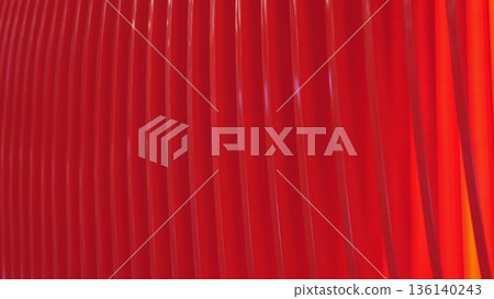 Red vertical lines forming an abstract pattern with gradients Red vertical lines forming an abstract pattern with gradients 136140243