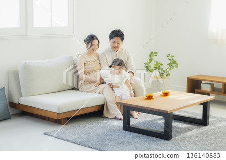 Family of living room 136140883