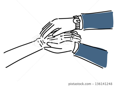 Business carer, a company employee caring for elderly parents 136141248