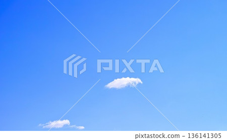 Blue sky and cloud image 136141305