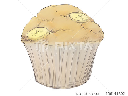 Banana Muffin Banana Muffin 136141802