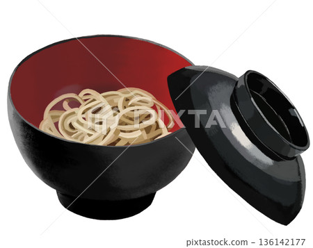 Wankosoba (with lid) Wankosoba (with lid) 136142177