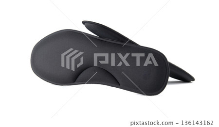 Comfortable black memory foam insoles for shoes, providing arch support and cushioning Comfortable black memory foam insoles for shoes, providing arch support and cushioning 136143162