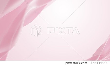 Sheer pastel pink fabric flutters in the wind isolated on soft pink background transparent cloth 3D render Sheer pastel pink fabric flutters in the wind isolated on soft pink background transparent cloth 3D render 136144365