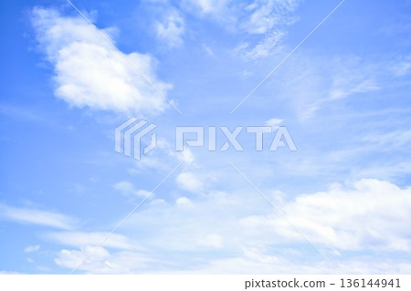 New Zealand Natural Sky Replacement of White High Clouds 136144941