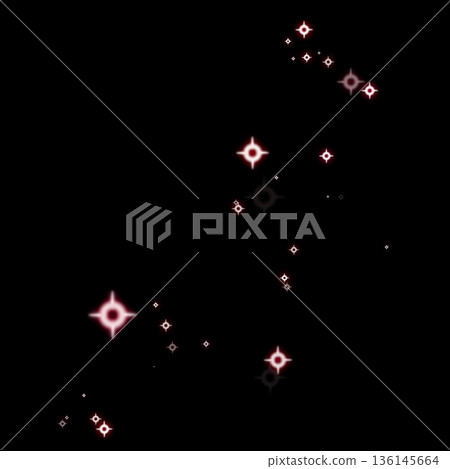 A simple background with red sparkles 136145664