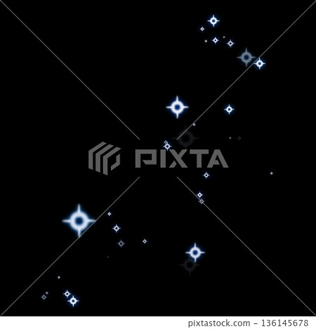 一個簡單的背景，點綴著藍色閃光。 136145678