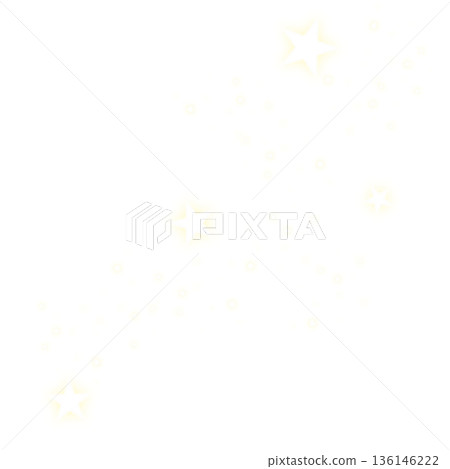 Light yellow sparkling star illustration Light yellow sparkling star illustration 136146222