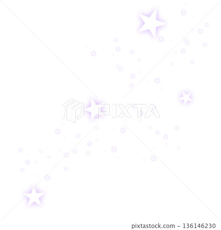 淺紫色閃亮星星插圖 136146230