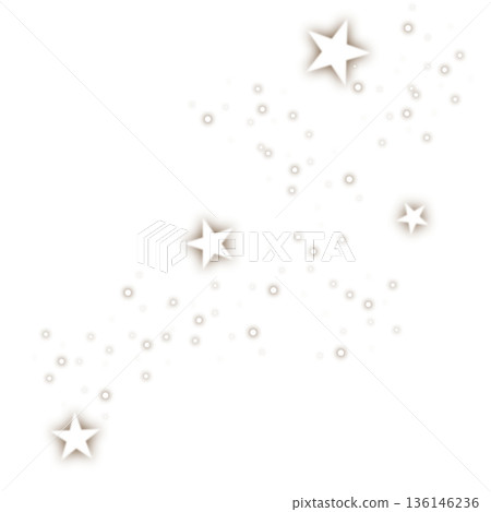 Brown sparkling star illustration Brown sparkling star illustration 136146236
