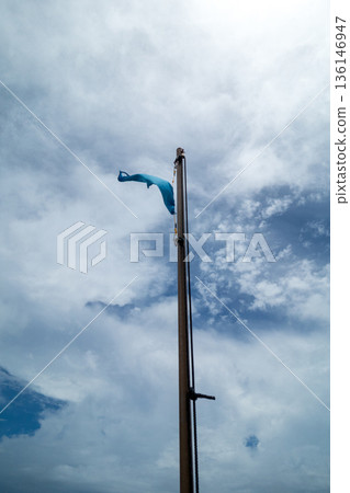 海洋藍旗 136146947