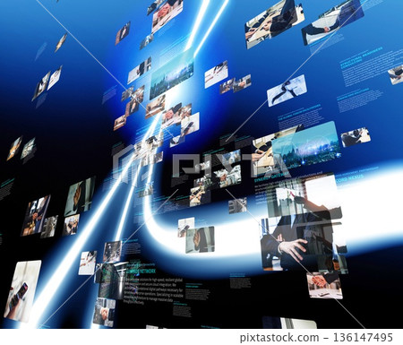 Blue light data space Blue light data space 136147495