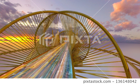 Golden Bridge 136148042