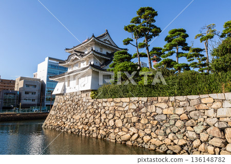 Tamamo Park, Takamatsu Castle Ruins, Takamatsu City, Kagawa Prefecture Tamamo Park, Takamatsu Castle Ruins, Takamatsu City, Kagawa Prefecture 136148782