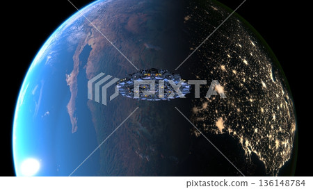地球和不明飛行物 136148784