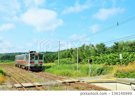 北海道 Bakkai 站藍天大豆本線 136148999