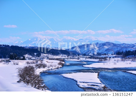 信濃川·越後Miyama冬季場景 136151247