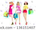 Woman, shopping, shopping 136151407