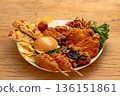 Image of a diet centered around fried foods that are high in fat 136151861