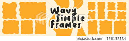 Cute simple shapes. Cute simple shapes. 136152184