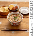 Udon meal scene where salt is a concern 136152189