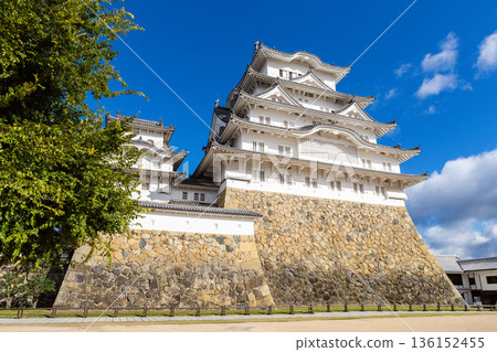 National Treasure Himeji Castle, Himeji City, Hyogo Prefecture National Treasure Himeji Castle, Himeji City, Hyogo Prefecture 136152455