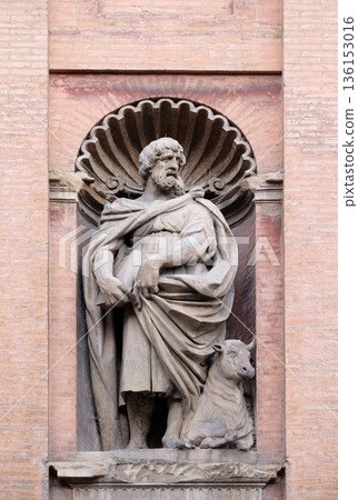 Saint Luke the Evangelist, Church of SS. Salvatore. Bologna. Emilia-Romagna. Italy 136153016