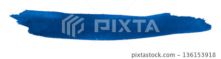 blue watercolor background. Artistic hand paint. Isolated on transparent background. blue watercolor background. Artistic hand paint. Isolated on transparent background. 136153918