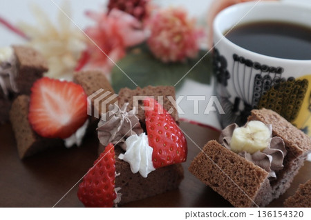 情人節手工迷你戚風蛋糕 136154320