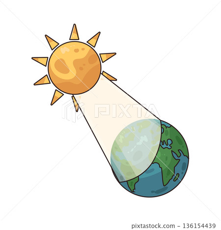 illustration of Sunlight illustration of Sunlight 136154439