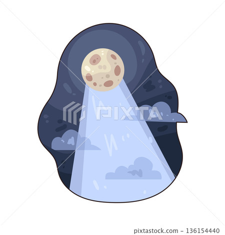 illustration of Moonlight illustration of Moonlight 136154440