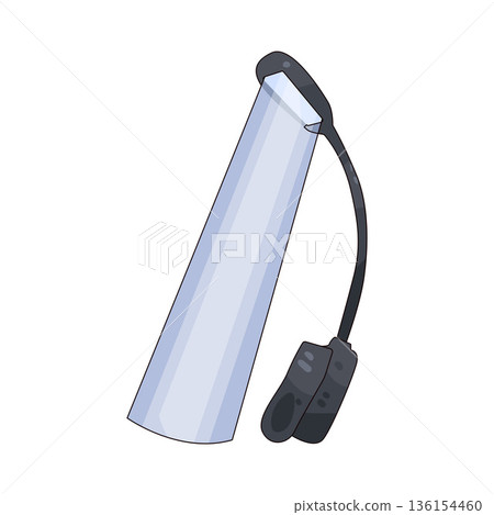 illustration of reading lamp 136154460