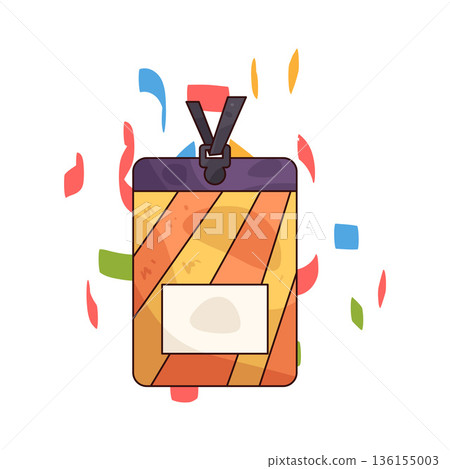illustration of Entry Pass illustration of Entry Pass 136155003