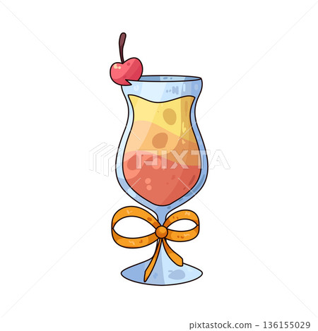 illustration of Cocktail illustration of Cocktail 136155029