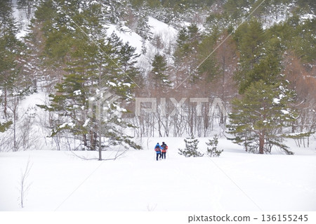 萬代山在冬天 136155245