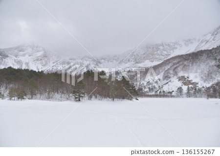 Bandai mountain in winter Bandai mountain in winter 136155267