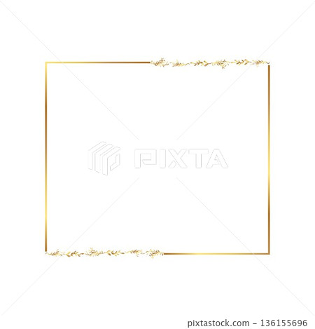invitation template Elegant gold floral frame free vector invitation template Elegant gold floral frame free vector 136155696
