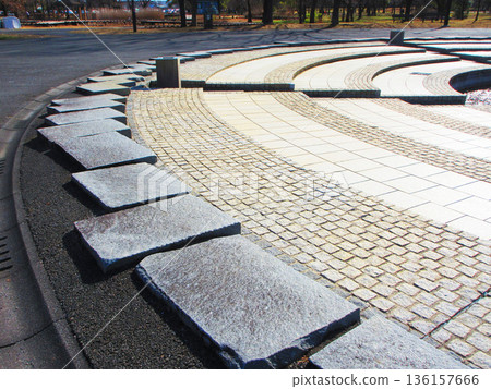 Various views of Toneri Park in Adachi Ward, Tokyo 136157666