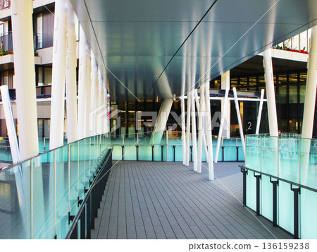 埼玉縣河口市河口市政廳第二主樓的各種景色 136159238