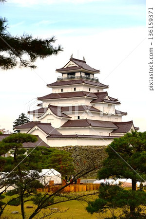 Aizuwakamatsu City Tsuruga Castle Ruins Park 136159371