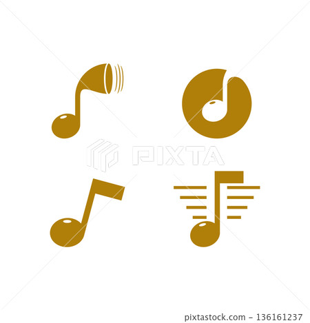Music note design 136161237